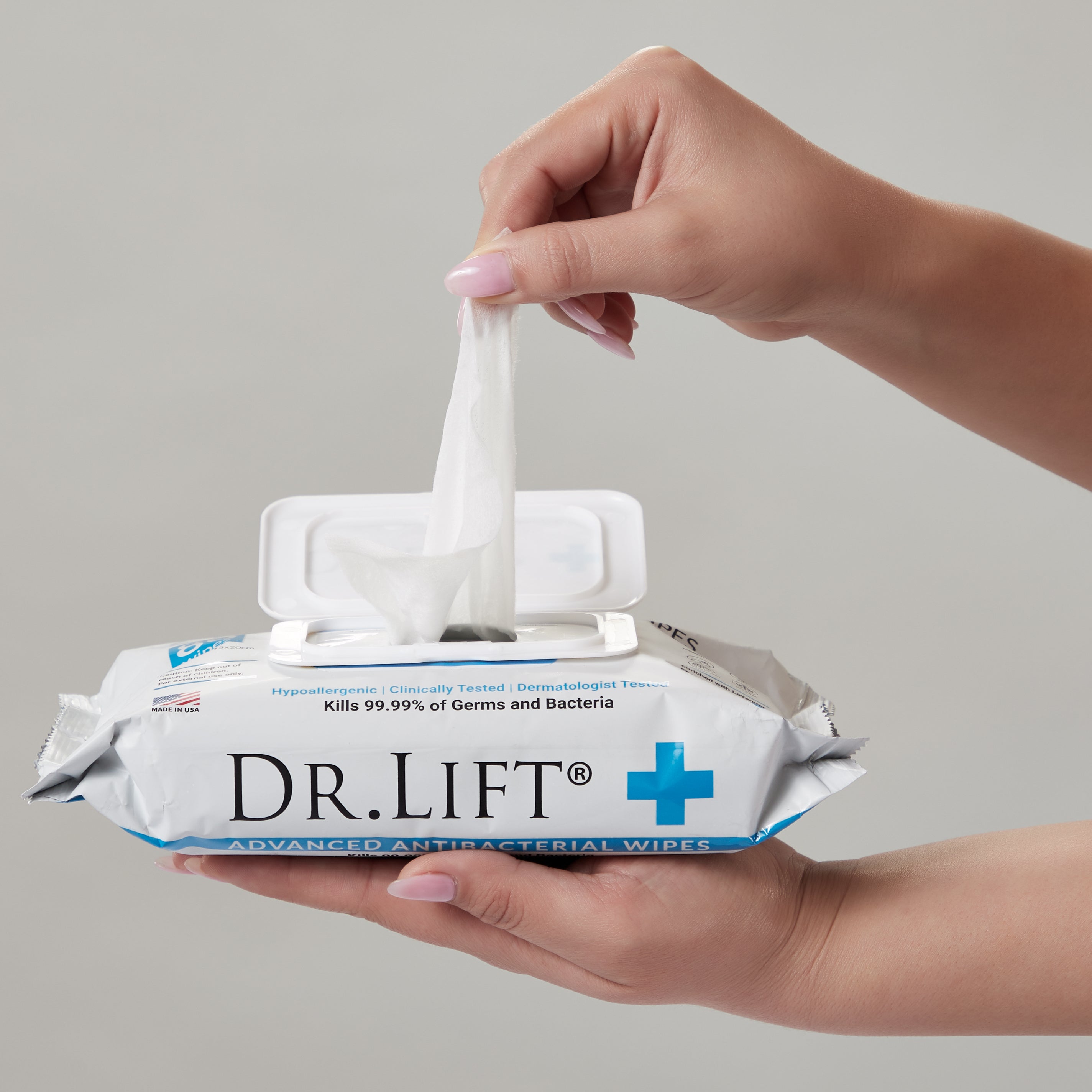 Travel-Friendly Antibacterial Wipes | Gentle & Effective On-the-Go