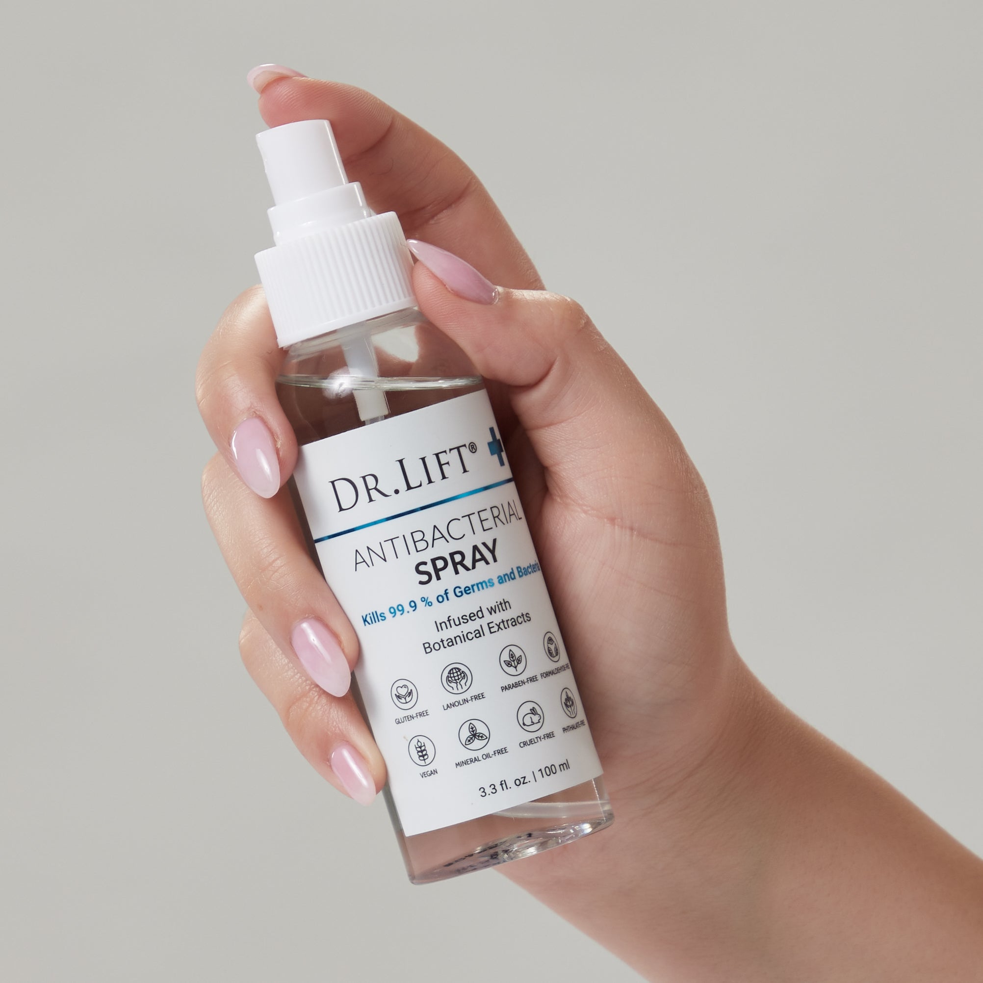 Multi-Purpose Antibacterial Spray | Fast-Acting Surface & Skin